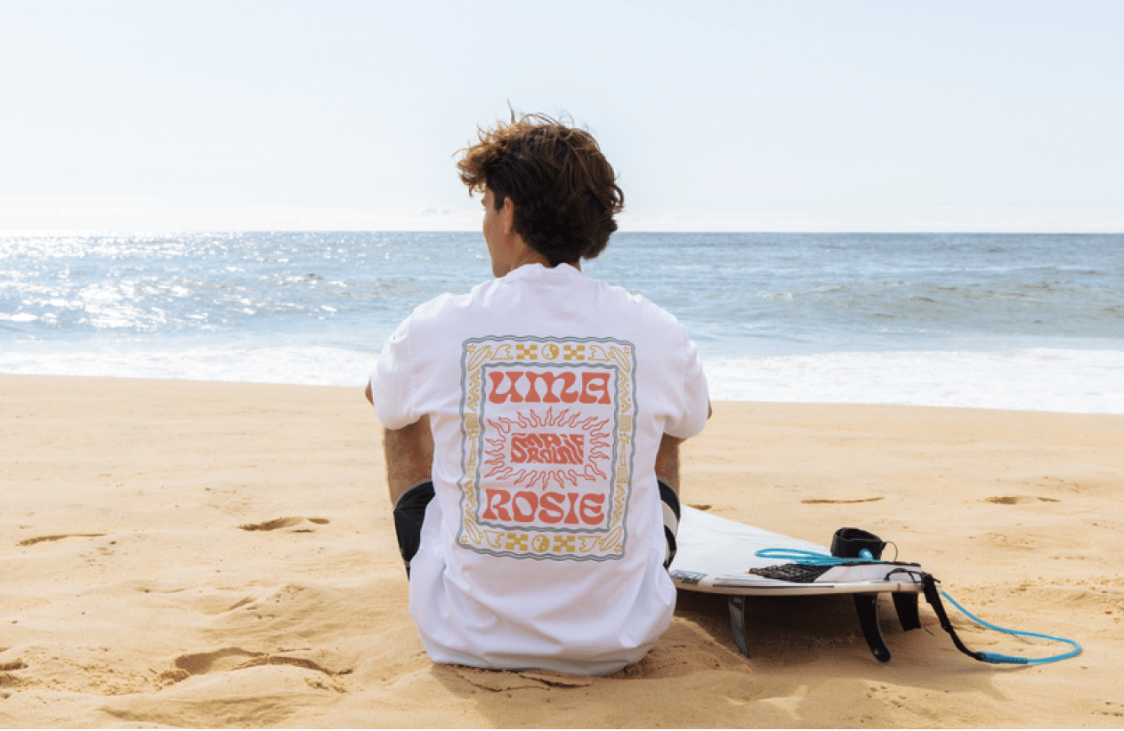 Uma Rosie, les nouveaux t-shirts surfwear durables